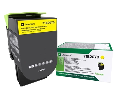 ORIGINAL Lexmark toner giallo 71B20Y0 CS/CX317/417/517 ~2300 Seiten