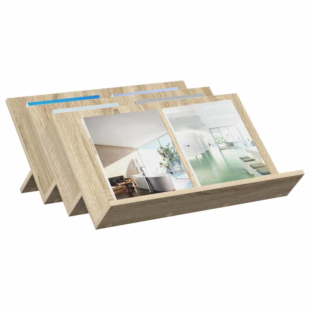 Scaffale per riviste Rovere Sonoma 65 x 53 x 28,5 cm CFW5832498