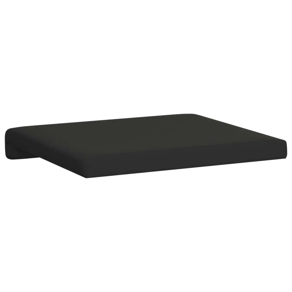 Cuscino per panchina 2 pcs Velvet testurizzato Nero 42043084