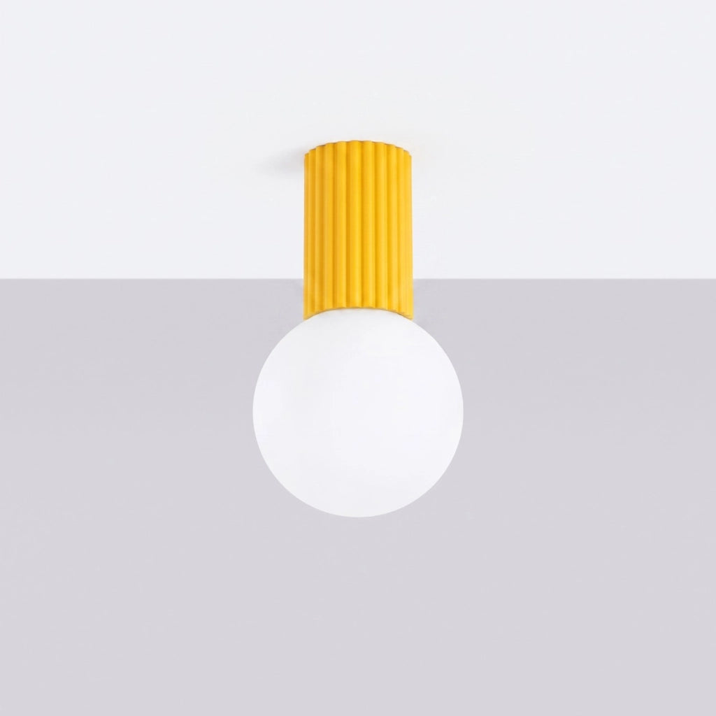 Plafoniera HALO giallo IP44