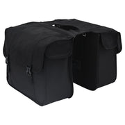 Borsa da pannier doppia per biciclette 48 L Nera