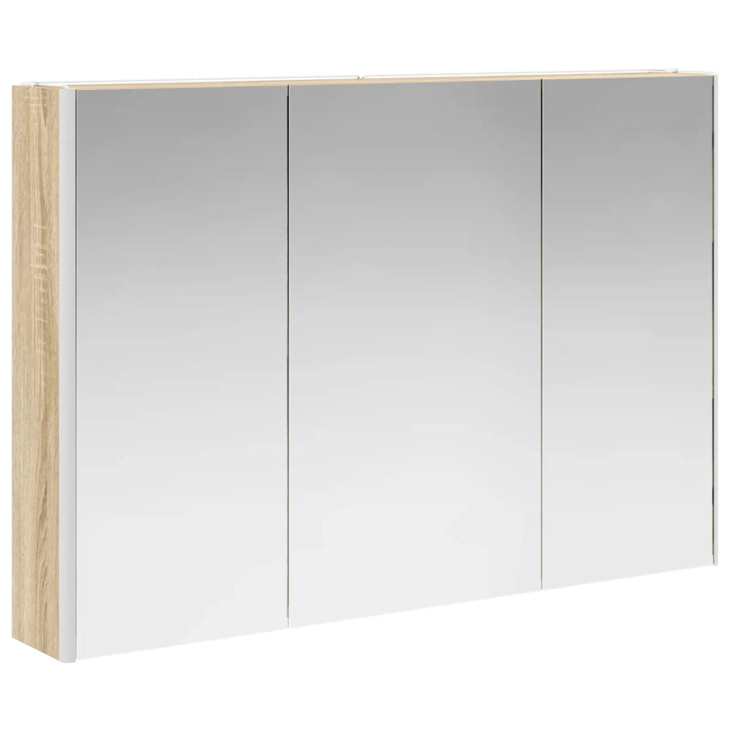Set di mobili per il bagno 6 pcs Rovere Sonoma 3407153