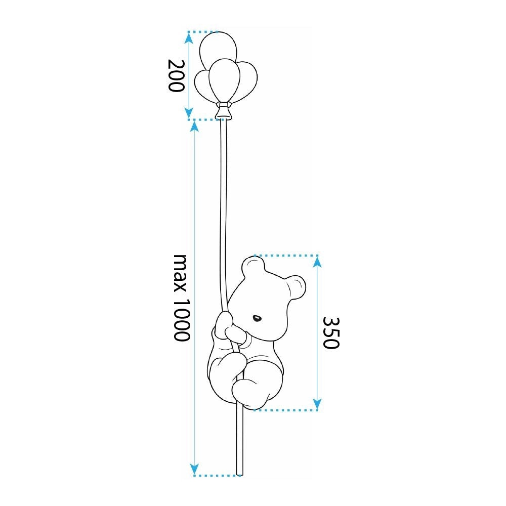 Lampada Da Parete Orso G170-w Line