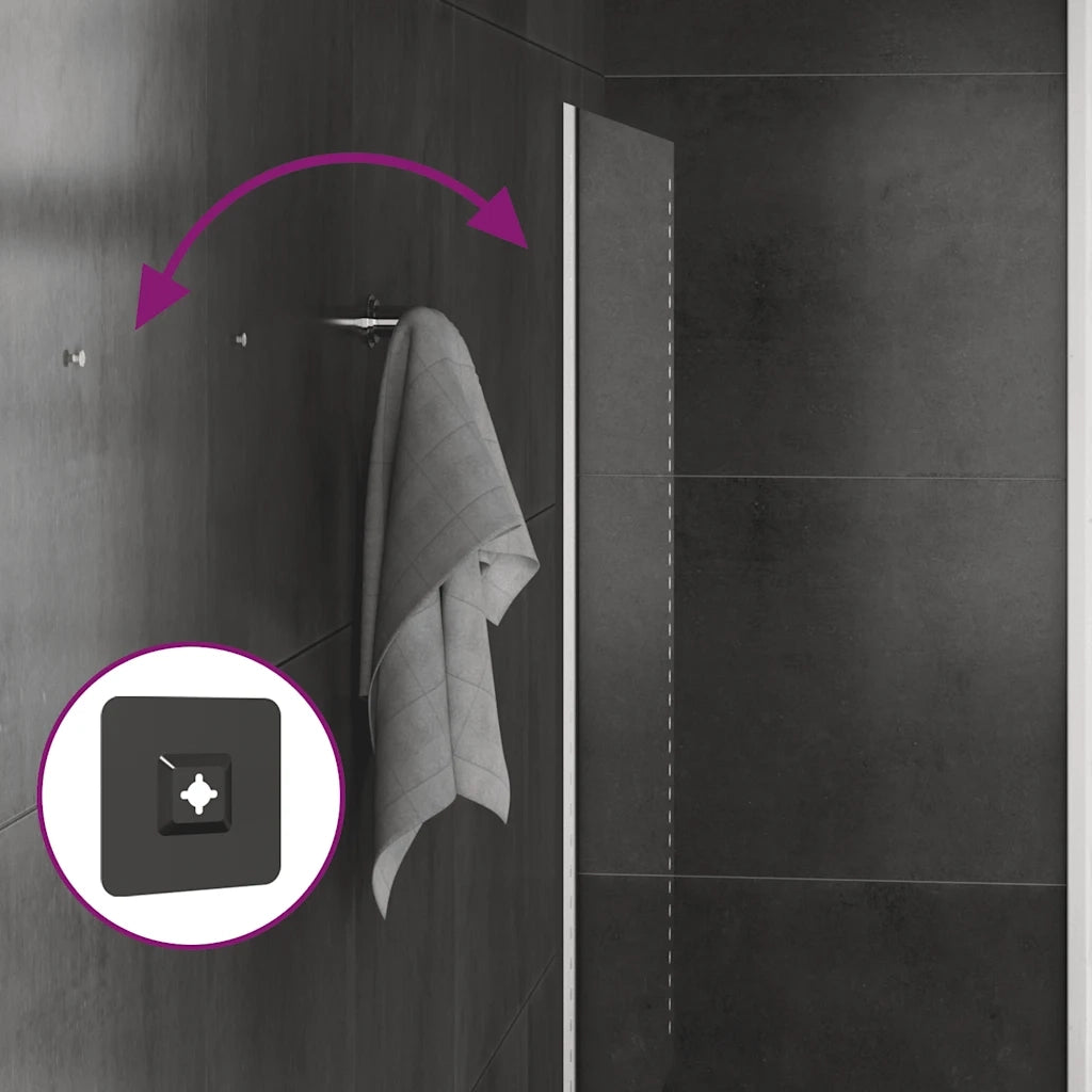 Specchio da Bagno con Luci LED 100x50 cm 151735