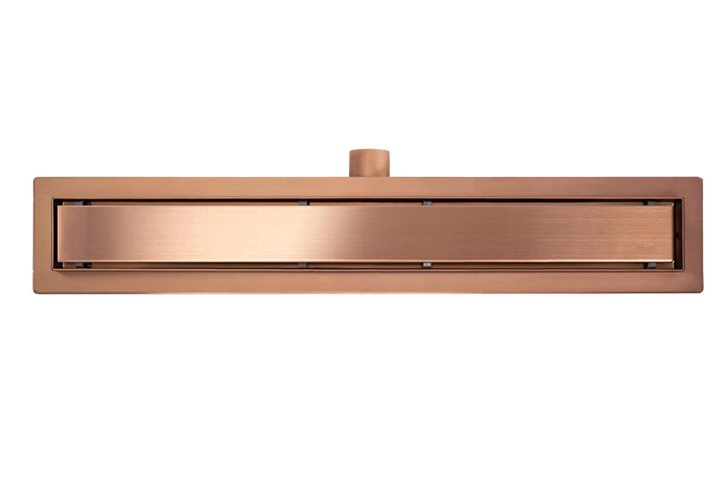 Scarico Lineare Neox Brush Copper 100