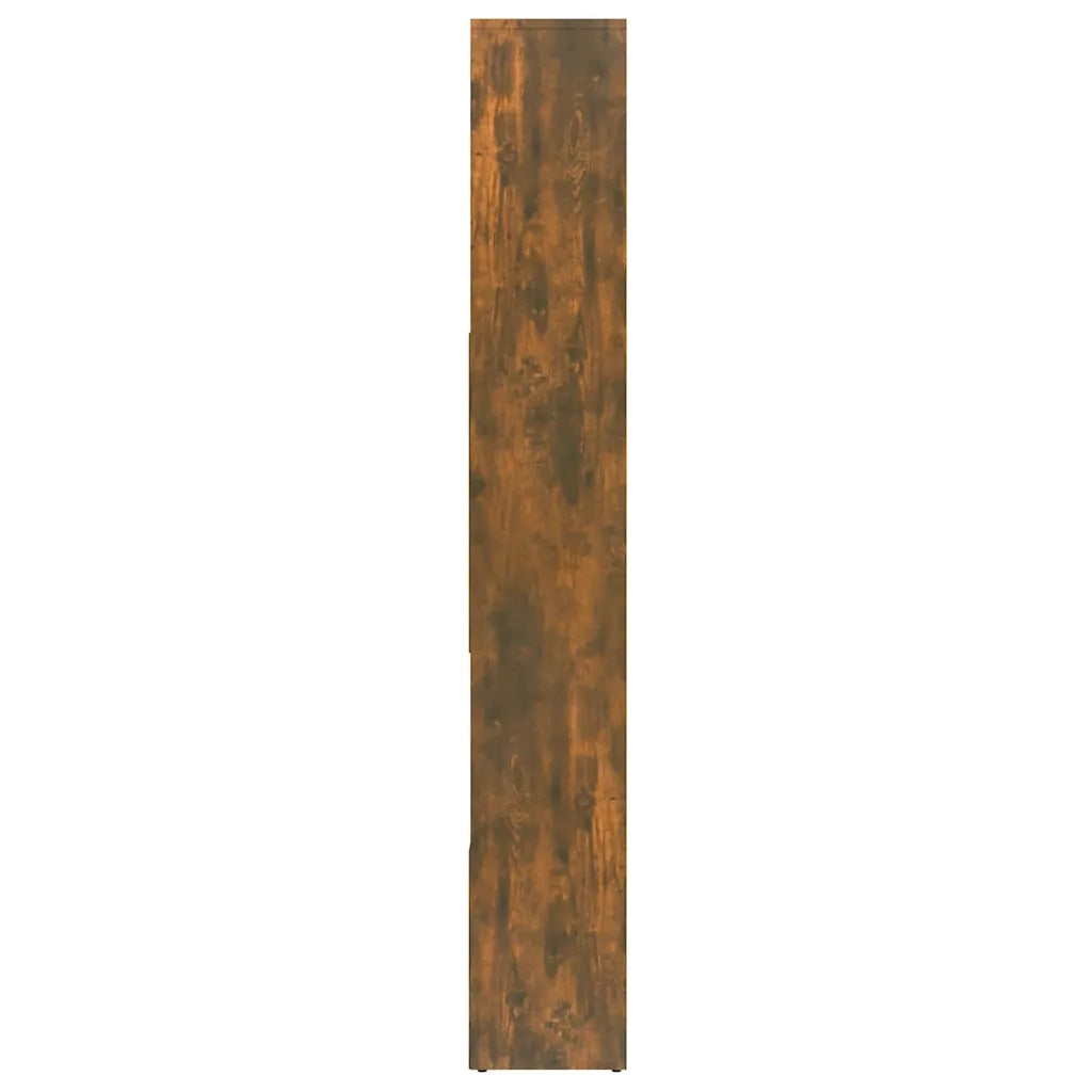 Libreria Rovere Fumo 67x24x161 cm in Legno Multistrato cod mxl 22929