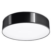 Plafoniera Piazza 45 cm nera 3xE27 IP20 Pure Lume design