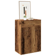 vidaXL Scarpiera Legno Antico 60x35x84 cm in Legno Multistrato