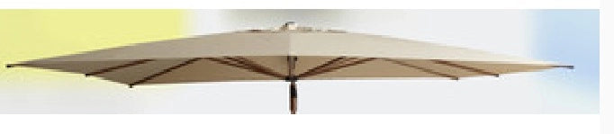 C TELO P/OMBRELLONE C/ROT DEC BIG CAPRI 3X4M BEIGE- C LINE OUTDOOR- 1,0 pz