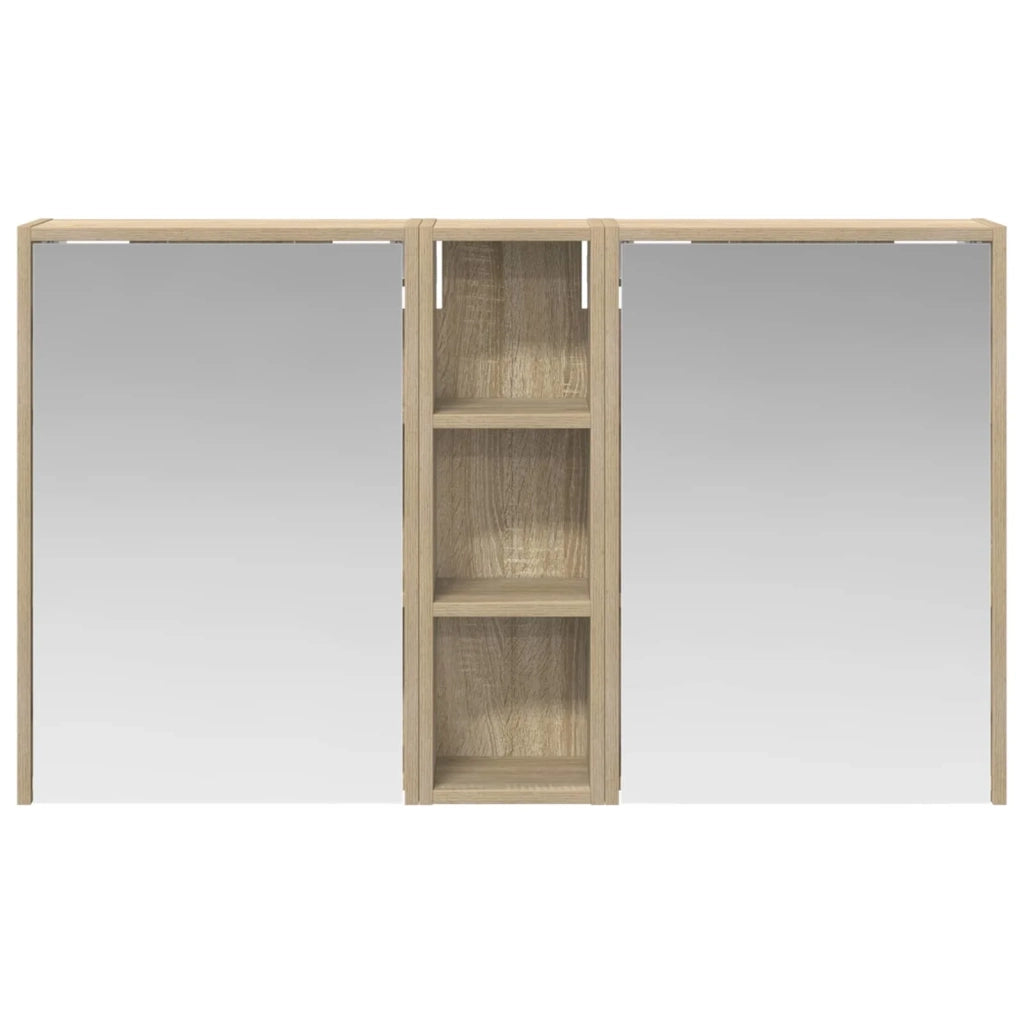 Set di Armadi da Bagno 3 pcs 106 x 16 x 62,5 cm 3403794