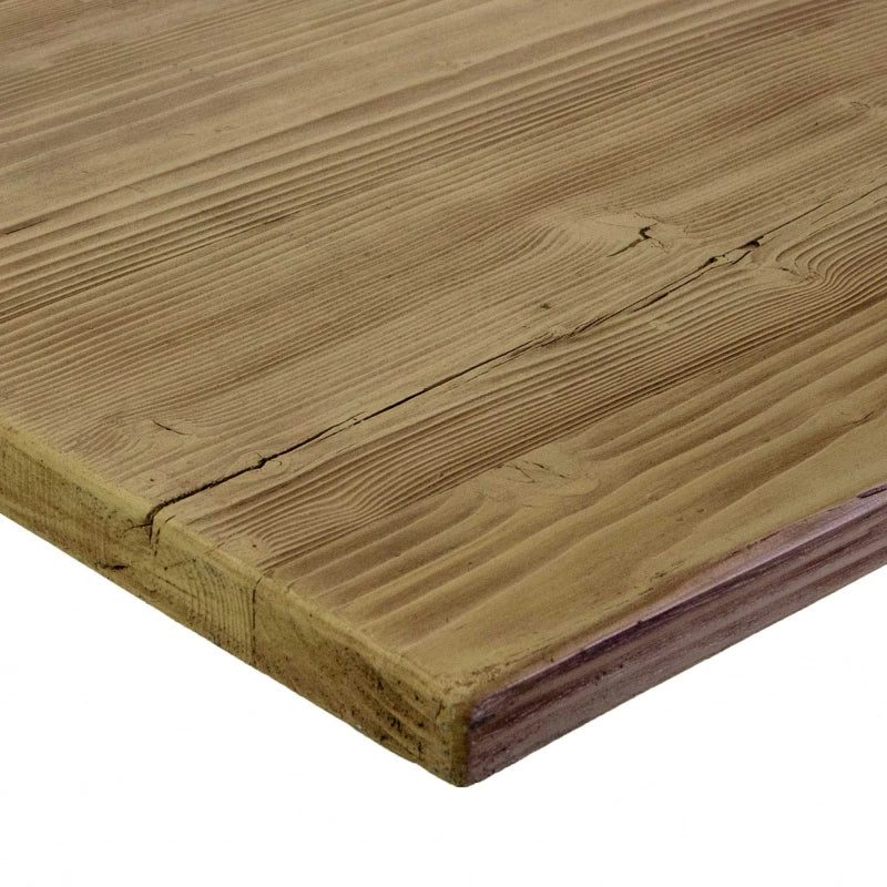 Top tavolo resina per esterno naturale quadro cm 80x80h3