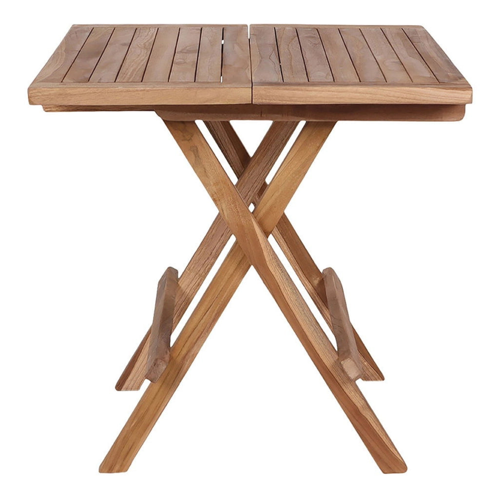 Tavolo da Giardino Bilbao, Marrone, Legno, 50x50x50 cm