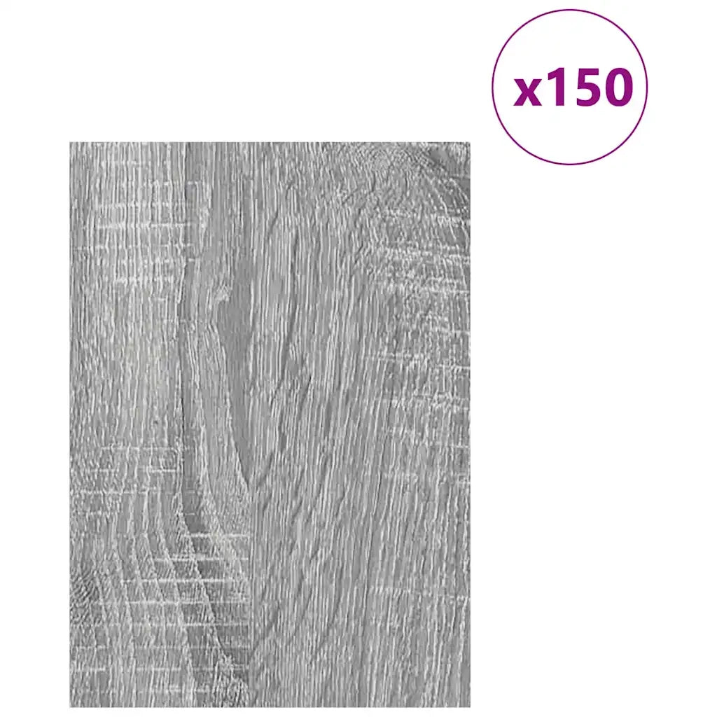 Pannelli decorativi 150 pz Grigio Sonoma 21 x 30 x 0,27 cm CFW9648906