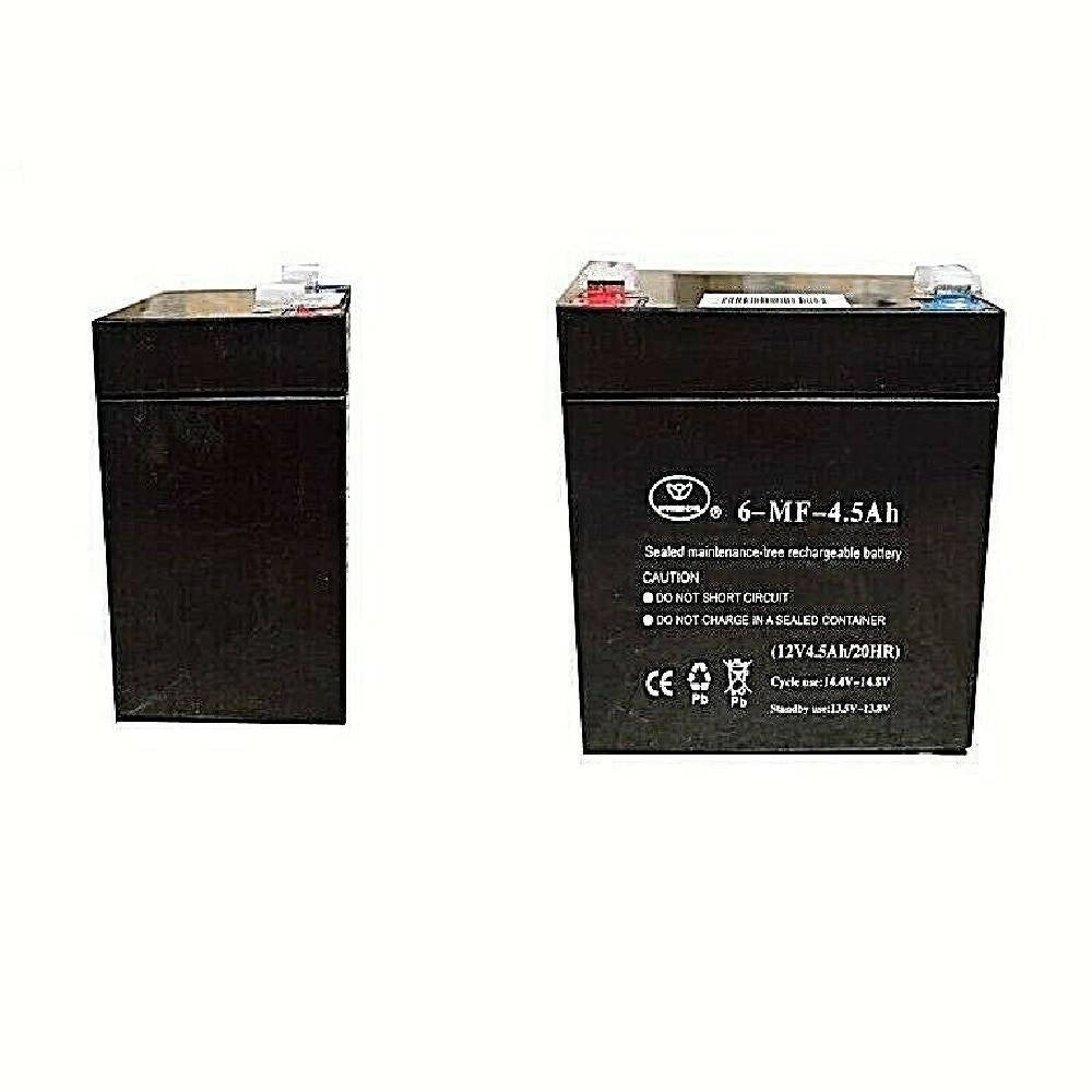 Trade Shop - Batteria Ermetica Ricaricabile 6-mf-4.5ah 12v Gruppo Continuità Giocattoli -