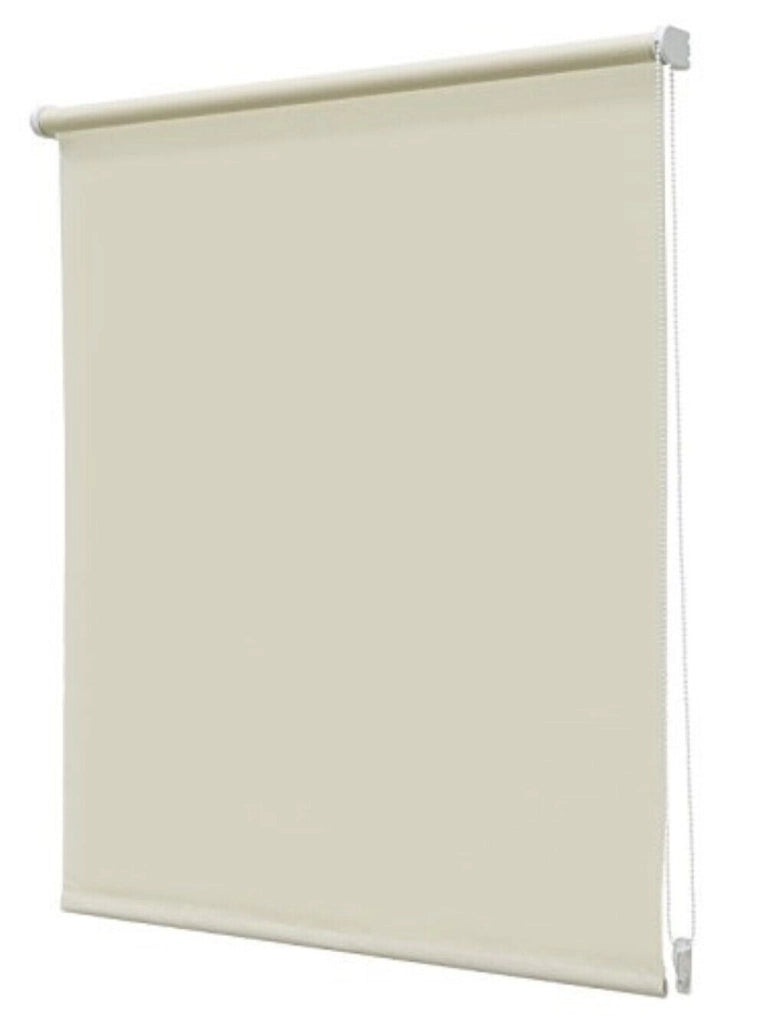 Tenda A Rullo Bianco Sabbia Lino Diverse Misure 60 120 150 Cm Kimono - Kimono