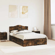 Struttura del letto Rovere fumé 120 x 200 cm Legno multistrato 3413215