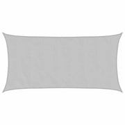 Vela Parasole | Telo Ombra | Vela da ombra Grigio Chiaro 3,5x2 m 100% Poliestere Oxford