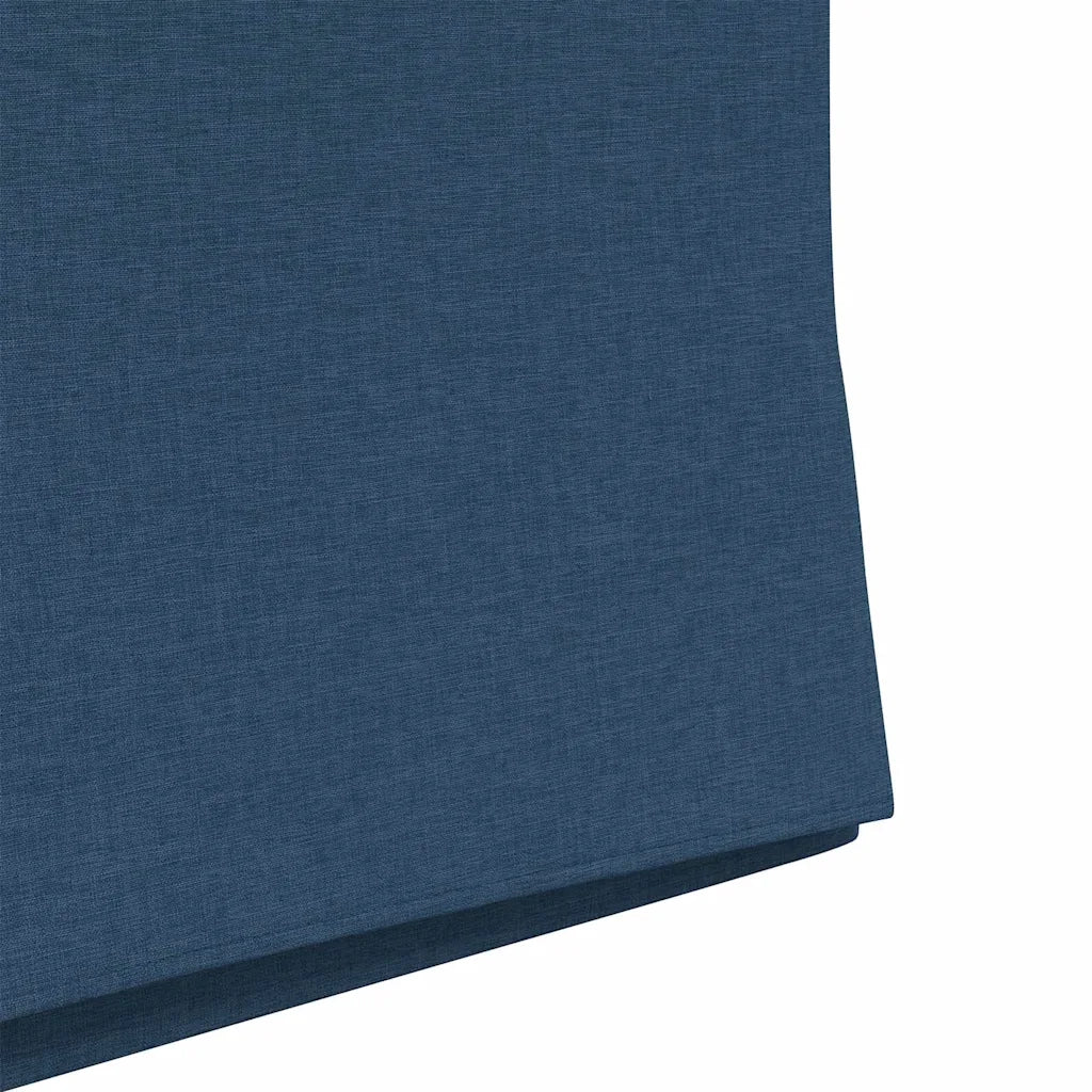 Sedie da pranzo 2 pcs Blu 57 x 67 x 95 cm Tessuto