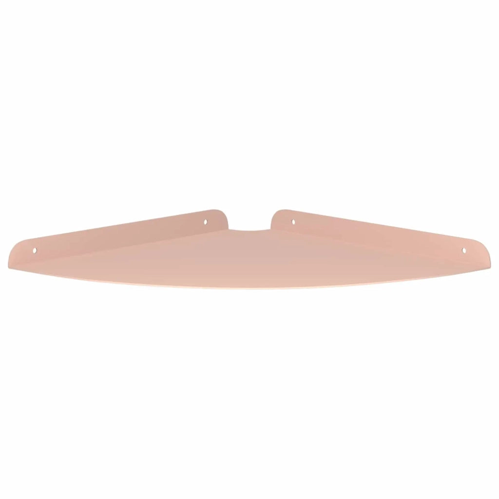 Mensola sospesa con lo scaffale 2 pcs Rosa 30 x 30 x 2 cm