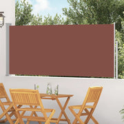 Tenda da Sole Laterale Retrattile-Tenda parasole per balcone 120 x 300 cm Marrone