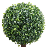Pianta di Bosso Artificiale a Sfera con Vaso Verde 118 cm CFW3262859