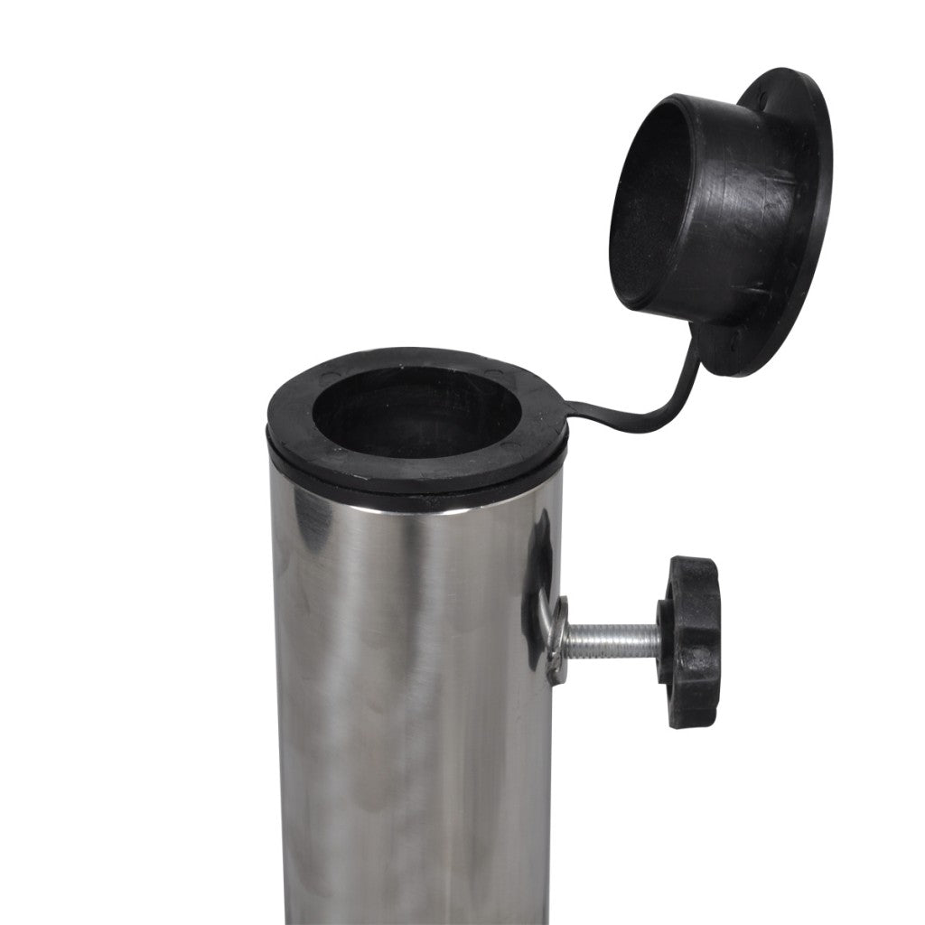 Base per ombrellone 20 kg 3 adattatori inclusi 30 / 35 / 38 mm grigio 2202027