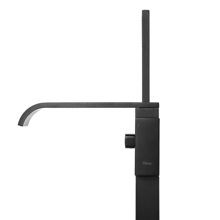 Rubinetto Indipendente Rea Carat Black