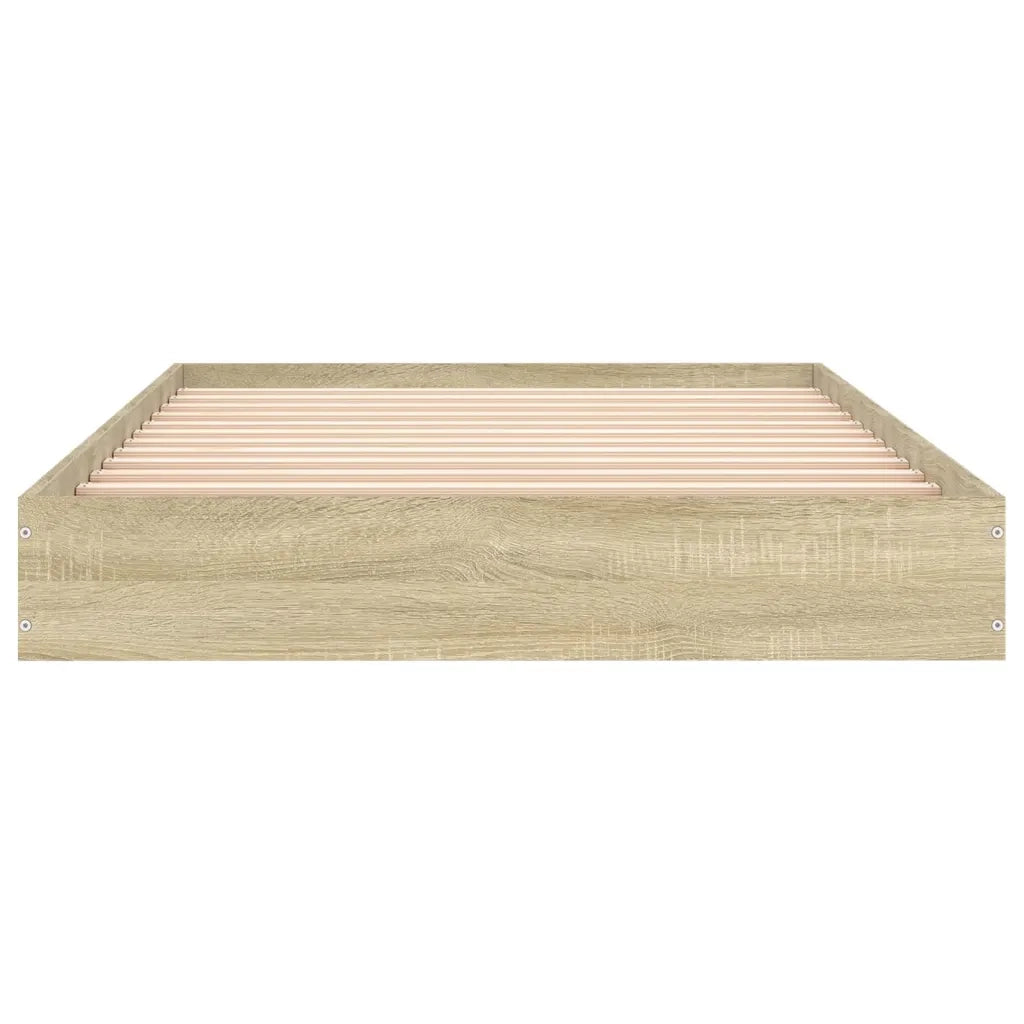 Giroletto senza Materasso Rovere Sonoma 100x200cm in Truciolato 842058