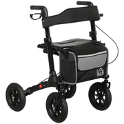 Rollator pieghevole 4 ruote ¨C ZephMum ¨C 69x64x98,5cm nero