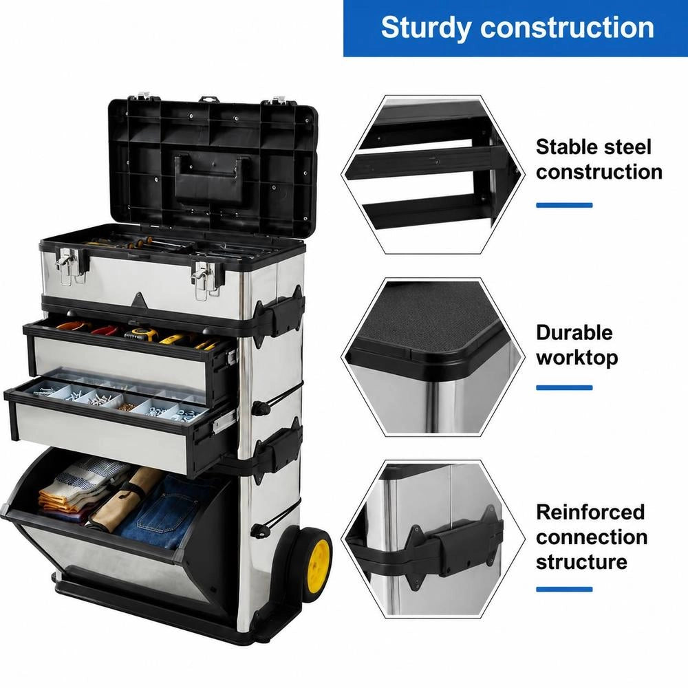 3-piece Tool Trolley