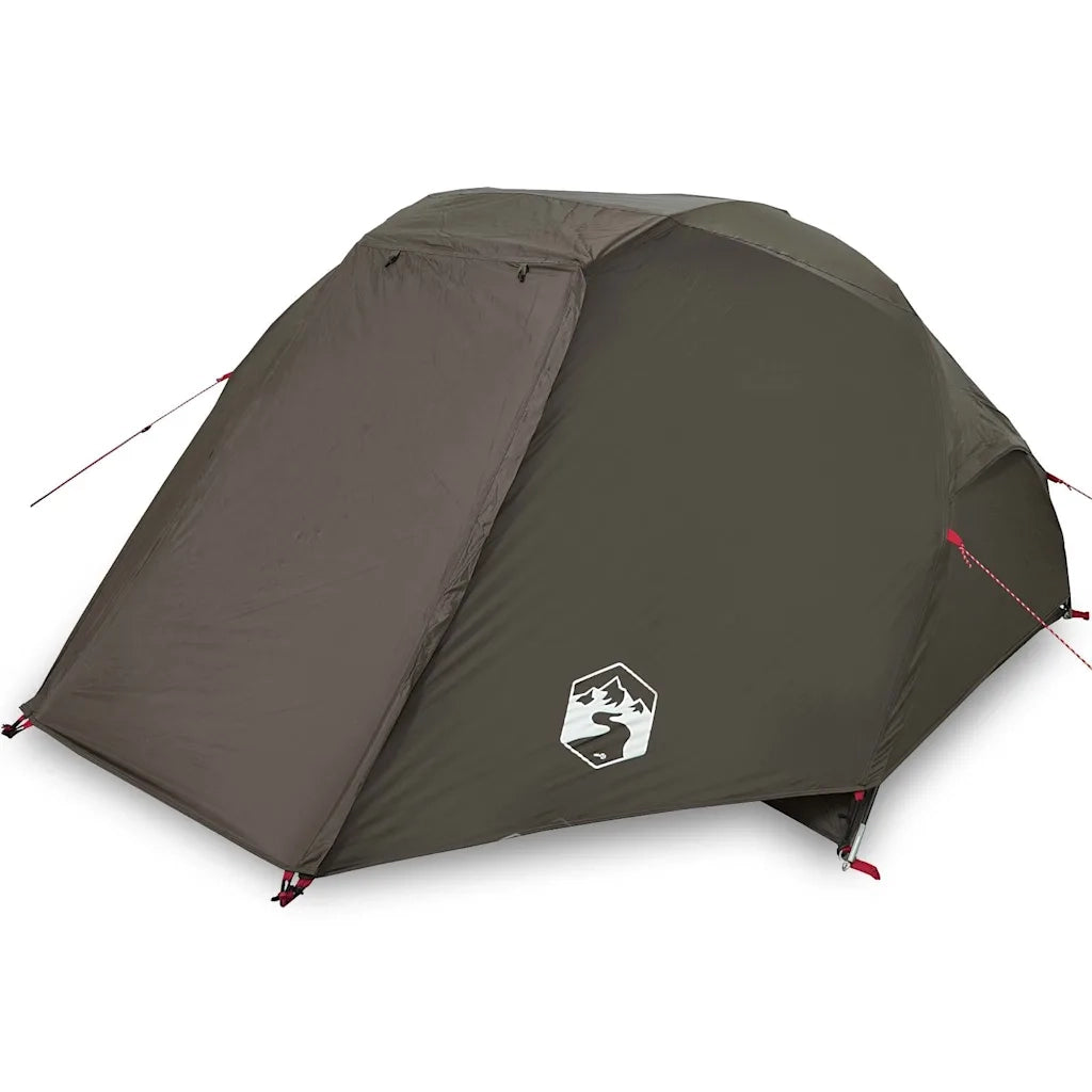 Tenda da Pesca per 5 Persone-Tenda da campeggio Marrone Impermeabile 958134