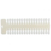 Tavola di colore per unghie 36 punte - Diagramma di allenamento per principianti - Materiale plastico - Riciclabile - Display per smalti per unghie - Ideale per manicure