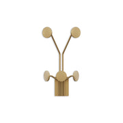 Gancio da parete in metallo "Giraffe" - 24 x 16 x 40 cm - Oro