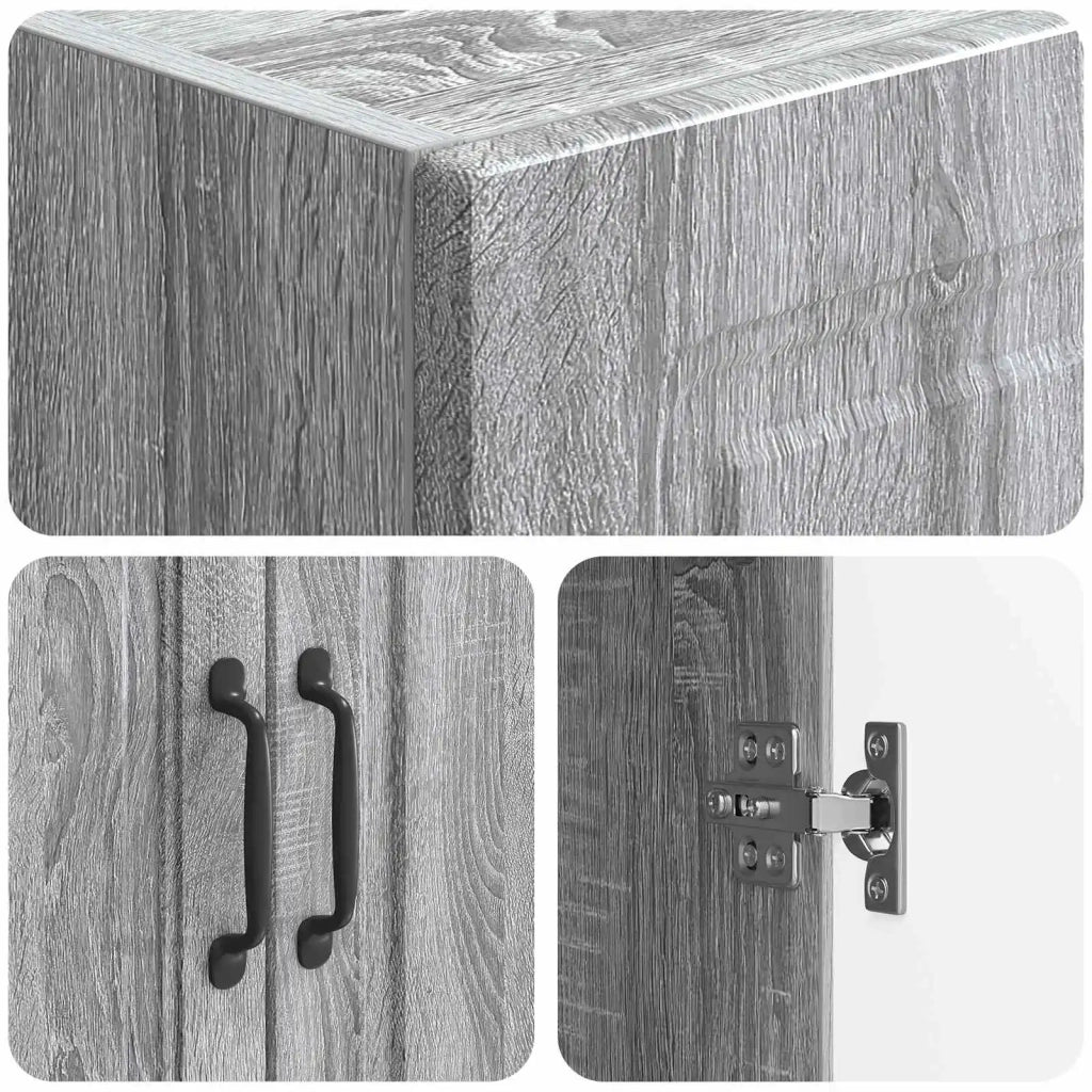 Set di armadi 2 pz 66 x 34,5 x 87 cm Legno ingegnerizzato 3416967