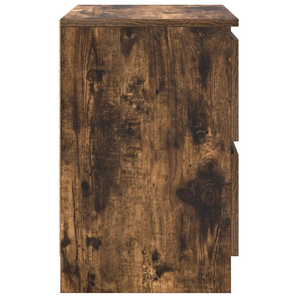 Mobile TV Rovere Fumo 40x35x54 cm in Legno Multistrato 861773