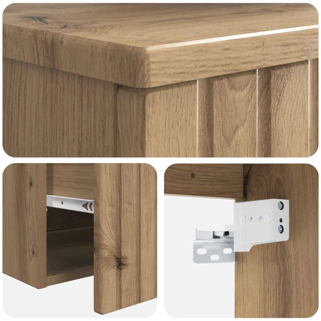 Set di mobili per il bagno Rovere Artigianale 3404319