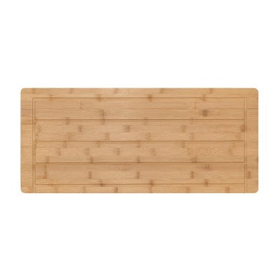 Asse di lavaggio in legno di bambù per lavatoio in resina da 80 cm