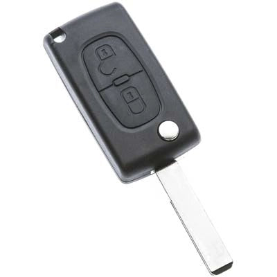 GUSCIO CHIAVE AUTO CITROEN HU83ARS2 SILCA  PULSANTI 2