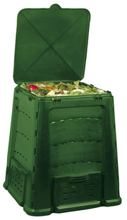 Compostiera da Giardino 600L 84x84x105 cm in Plastica 4650W Agrati