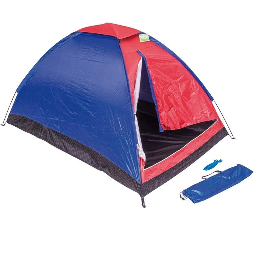 Trade Shop - Tenda Da Campeggio 2 Posti Igloo Impermeabile Per Camping Mare Spiaggia 4096061 -