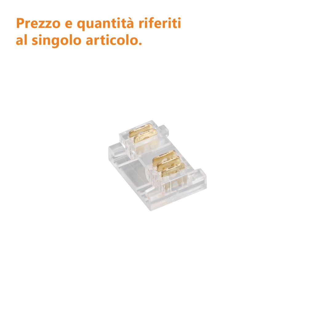 Alcapower Connettore Rapido 5 PIN per Strisce LED COB RGBW - Soluzione per Giunzione Lineare Professionale ad Alta Affidabilità per Strip LED