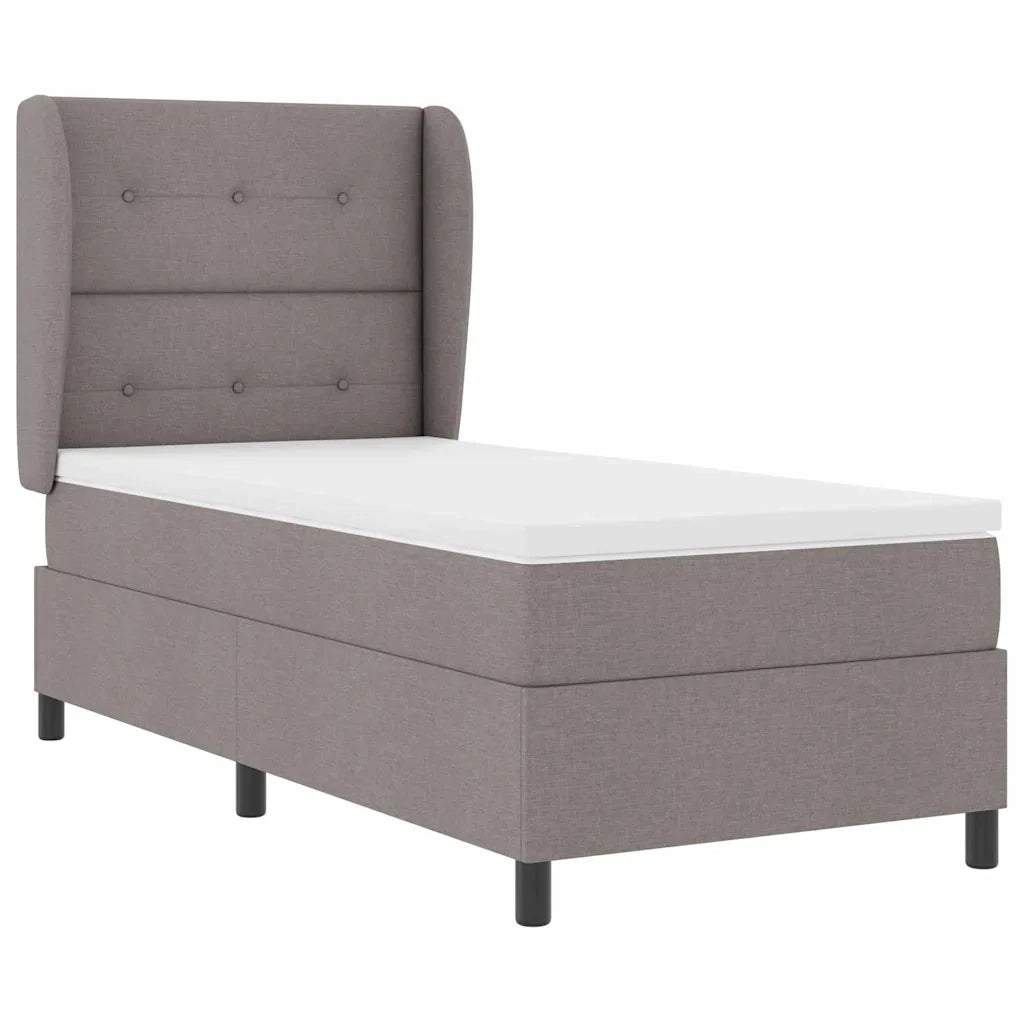 Letto a molle con materasso Talpa 100 x 200 cm Tessuto 3340554