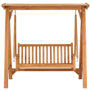 Dondolo da Giardino 174 cm in Legno Massello di Teak 316629
