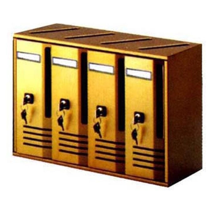 Alubox Cubo C4 Blocchiera Bronzo
