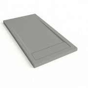 Piatto doccia Bidai con bordo 80X190 cm colore Grigio cemento RAL 7005 griglia Grigio cemento