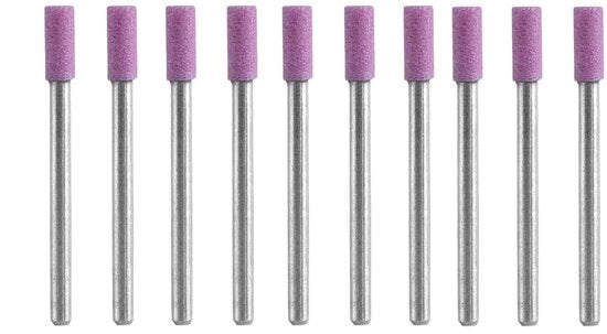 Set di Lame per Affilare 50 pezzi - Lame per Affilare Coltelli - Kit per Lame - Testa di Pietra Abrasiva 4mm - Resistente - Alta Durezza - Kit per Lame