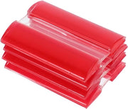 Scharnieren in plastica per porte scorrevoli, 4 scharnieri in acrilato autoadesivi, ideali per mobili e armadi, semplice da installare e duraturo