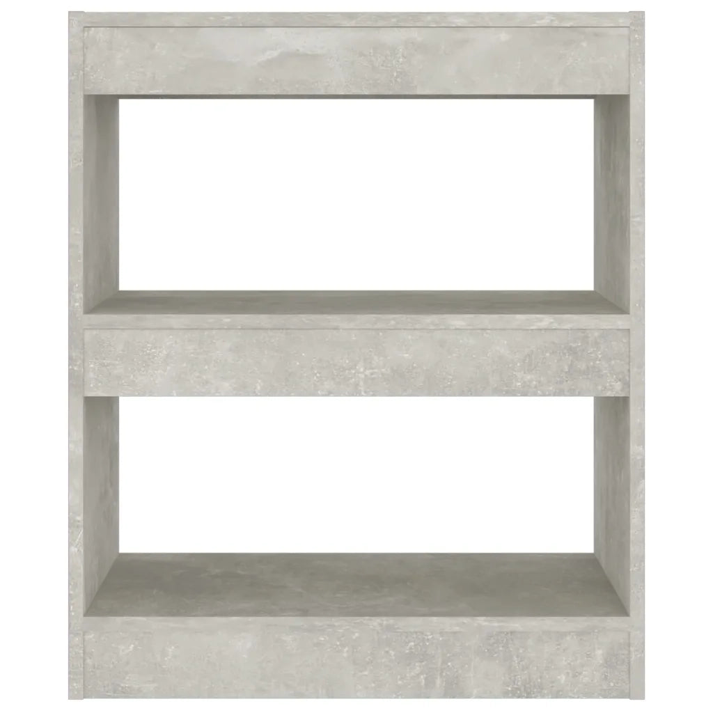 Libreria/Divisorio Grigio Cemento 60x30x72 cm cod mxl 17959