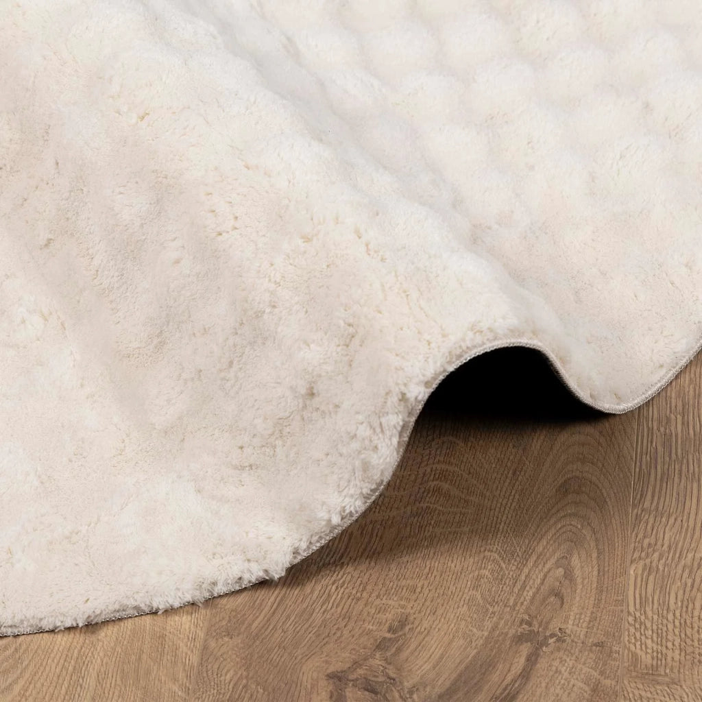 Tappeti per area Rotondo SIROLO Beige Ø 160 CM Poliestere 42022750
