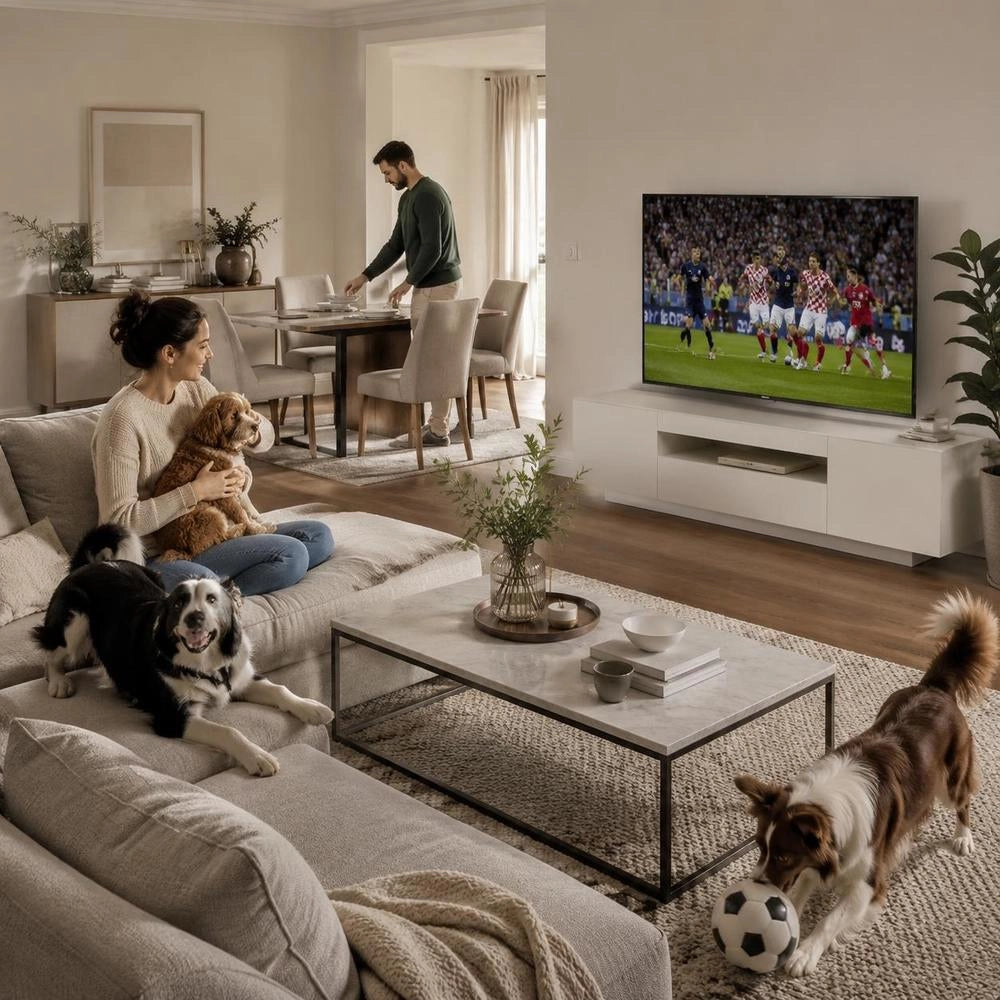 TV Cabinet With LED Lights White 160x35x40 Cm